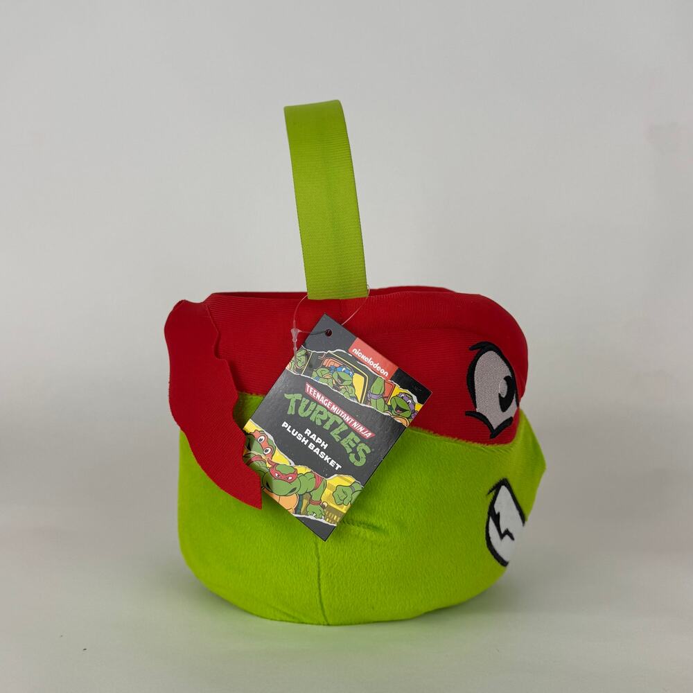 Teenage Mutant Ninja Turtles - Raphael Plush Basket (Medium) - Picture 4 of 7